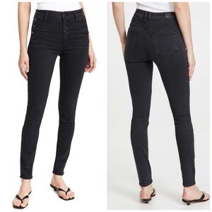 Paige Black Emmie Ultra Skinny Jeans Size 25